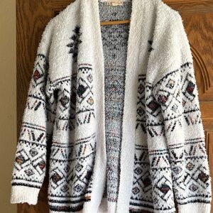 It’s Our Time Cardigan Aztec